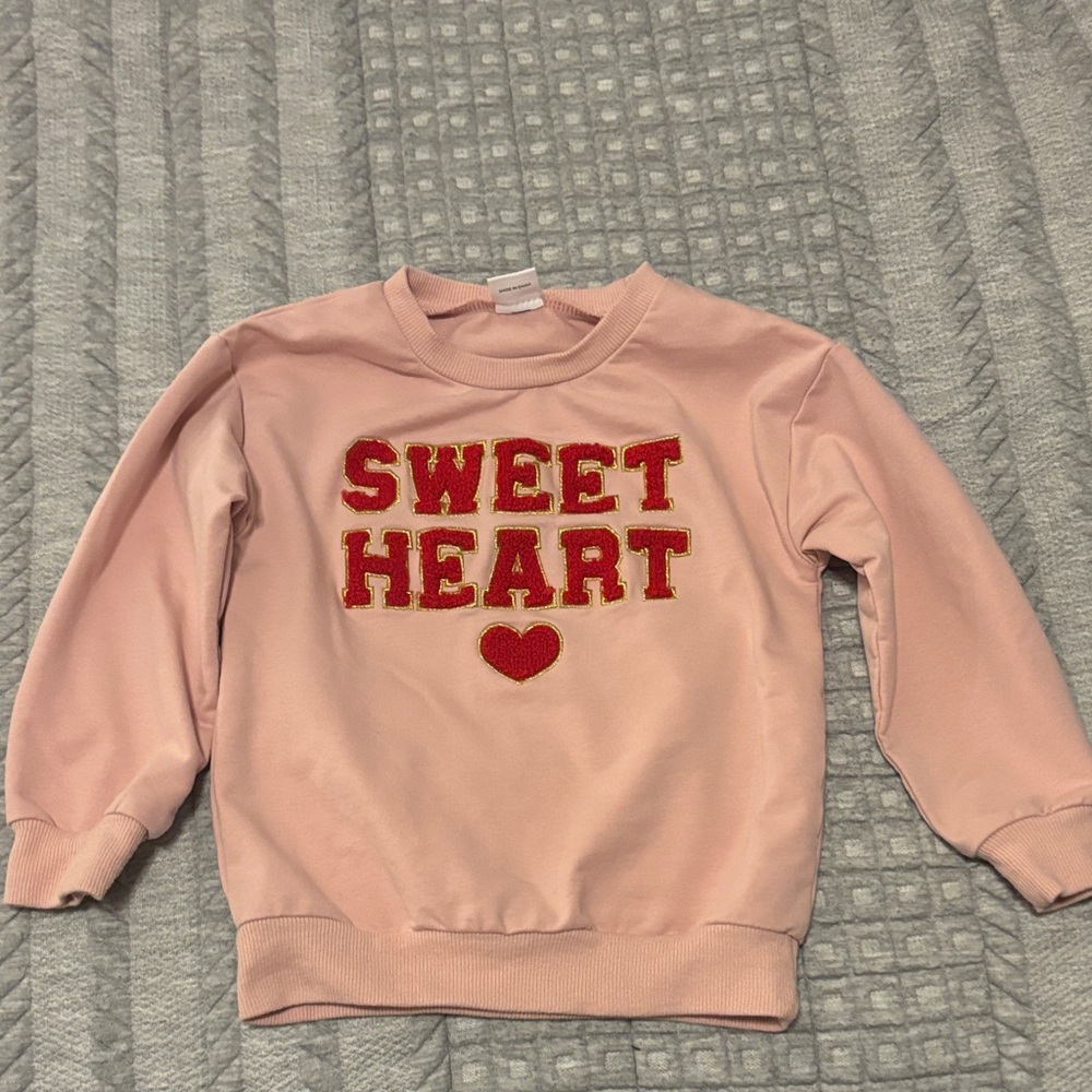 Sweetheart Pink Sweatshirt